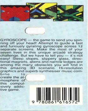 Gyroscope (1985)(Melbourne House)[GYRO] box cover back